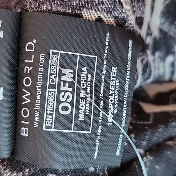 Harry Potter Marauder's Map Infinity Fashion Scarf I Solemnly Swear. - Picture 4 of 8